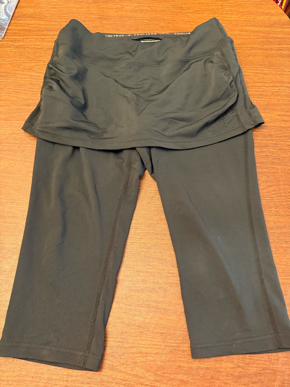 Coolibar Black Sun-Protection Leggings